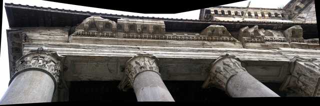 pantheon architrave